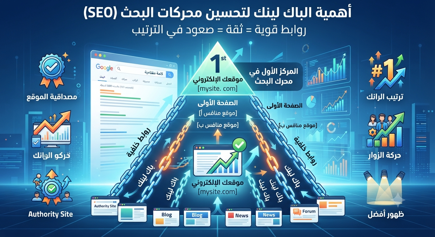 تعرف على أهمية الباك لينك للسيو